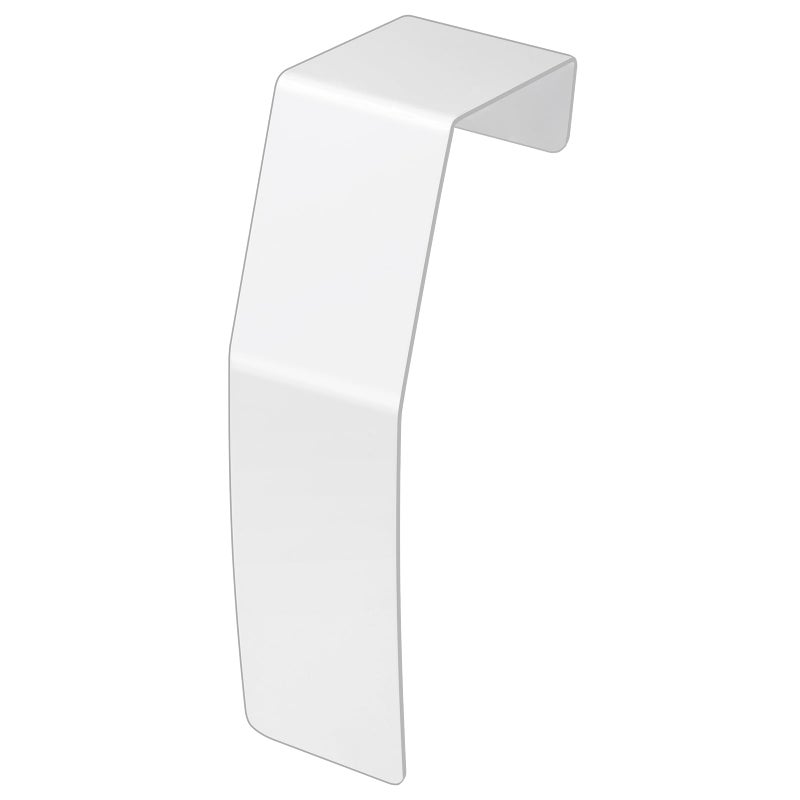 SDSNTE Extension Connector Accessory-Galvanized Steel White Coupler for Seamlessly Joining Two Baseboard Heater Covers, White (Pack of 1) - Image 1